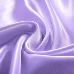 coolbeds Purple Solid 400 TC Satin Queen Fitted Bedsheet with 2 Satin Pillow covers image 5