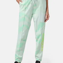 Ajile by Pantaloons Women Tie & Dyed Cotton Joggers-image-14