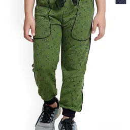 IndiWeaves Boys Pack Of 2 Abstract Printed Fleece Joggers-picture-10