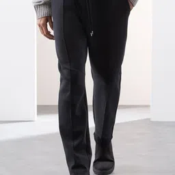 Marks & Spencer Men Pintuck Straight Leg Track Pants-picture-24