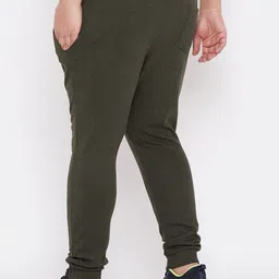 ARDEUR Men Plus Size Cotton Mid-Rise Joggers image 3