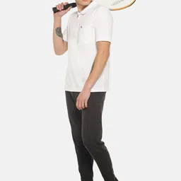 Dollar Men Charcoal Grey Solid Athleisure Joggers image 3