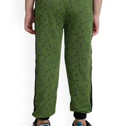 IndiWeaves Boys Pack Of 2 Abstract Printed Fleece Joggers image 3