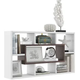 a globia creations Daisy Wall Unit In Choco Walnut Finish image 2
