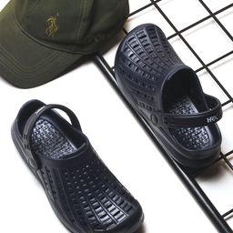 HRX by Hrithik Roshan Men Navy Blue Rubber Clogs-picture-8
