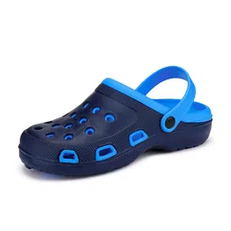 BERSACHE Men Colourblocked Lightweight Clogs image 2