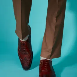 Saint G Men Brown Leather Formal Brogues-picture-18