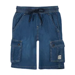 Gini and Jony Boys Washed Denim Cargo Shorts Technology-picture-48
