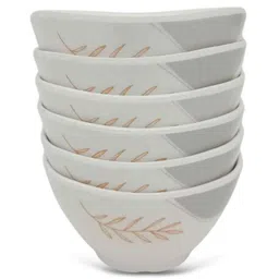 superware Veg Bowl Set - Meli (4.0") , Stain Free, Glazed Finish, Pure Melamine ,6 Nos. image 2