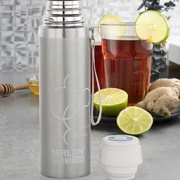 nirlon Grace 500Ml Double Wall Vacuum Flask image 1