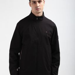 Tommy Hilfiger Men Mock Collar Full Sleeves Open Front Jacket-picture-21