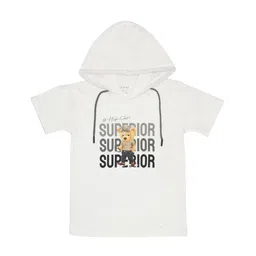 CAVIO Boys Spread Collar Lightweight Tailored Cotton Jacket with T-Shirt image 3