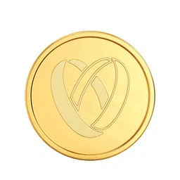 Joyalukkas Floral 22KT Gold Coin- 2 gm-picture-15