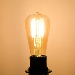 arghyam Antique Vintage St64 Dimmable Decorative Edison Filament Bulb image 1