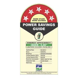 O GENERAL CGT Series 2 Ton 5 Star Inverter Split AC (Copper Condenser, PM 2.5 Filter, ASGG24CGTB-B) image 3