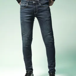 Flying Machine Men Blue Jackson Skinny Fit Low-Rise Clean Look Jeans-picture-41