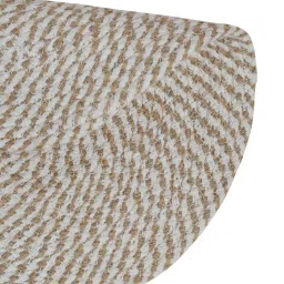 hosta homes Set of 4 Jute Cotton Solid Pattern Reversible Table Runners image 4