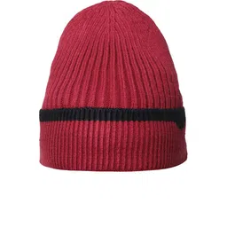 LOOM LEGACY Men Self Design Acrylic Wool Beanie image 2