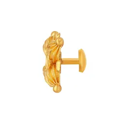 Joyalukkas 22KT Gold Stud Earrings- 2.15 gm image 4