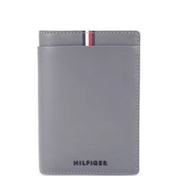 Tommy Hilfiger Men Textured Leather Passport Holder-picture-21