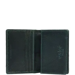 Eske Unisex Geometric Textured Leather Card Holder image 5