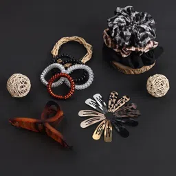 Jewelz Women 21 Pieces Combo Hair Accessory Set-image-14