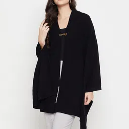 Cantabil Open Front Acrylic Longline Shrug-picture-23