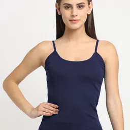 Friskers Women Pack Of 3 Solid Non-Padded Regular-Fit Camisoles image 2