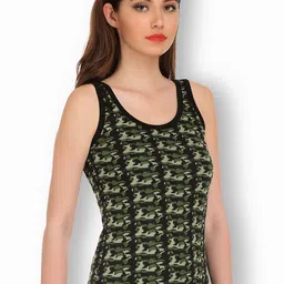 SELFCARE Pack Of 2 Printed Stretchable Non-Padded Camisoles image 4