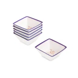 vola Aspen Blue Collection Edge Bowl Set of 6 image 3