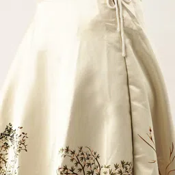 Kaizen TEXO FAB Printed Semi-Stitched Lehenga & Unstitched Blouse image 2