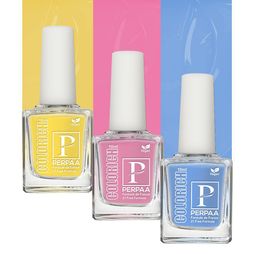 PERPAA Colorich SetOf3 French Formula Nail Polishe-10mlEach-Lime Yellow-Baby Pink-Ice Blue-picture-24
