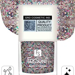 ForSure Set Of 6 High-Shine Long-Lasting Glitter Nail Polish - 5ml Each image 5