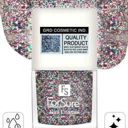 ForSure High Shine Set Of 6 Glitter Nail Polish-5ml Each - 94-96-97-98-89-93 image 3