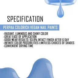 PERPAA Set Of 4 Colorich Formule de France Nail Polish 10ml Each image 3