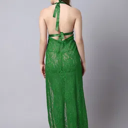 AROUSY Self Design Net Baby Doll image 4