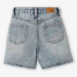 Ed-a-Mamma Boys Washed Denim Shorts Technology image 3