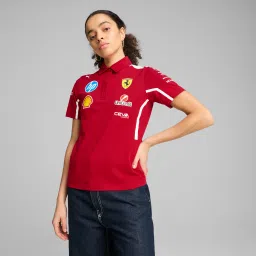 puma Scuderia Ferrari 2025 Team Women's Motorsport Polo image 2
