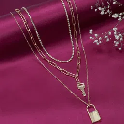 Bellofox Gold-Toned Layered Necklace-picture-13