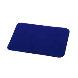 Kuber Industries Blue 3 Pieces Microfiber Reversible Water Absorption Dish Drying Mats image 3