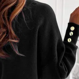 StyleCast x Revolte V-Neck Cuffed Sleeves Top image 2