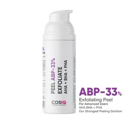 CosIQ ABP 33% High Strength Weekly Exfoliating Peeling Solution for Skin Renewal - 30 ml image 2