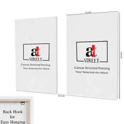 art street Mandala Chakra Multicolour Synthetic Wood Framed Canvas Art Print image 3