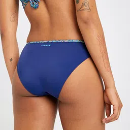 Women's briefs swimsuit bottoms - Nina foly blue-image-91