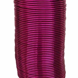 ZULKA Set of 48 Simple Plein Glossy Finished Metal Bangles-picture-34