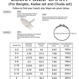 ZULKA Set of 158 Simple Cut Edges Metal Bangles image 3