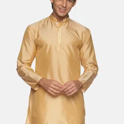 Sethukrishna Men Beige Kurta-image-7
