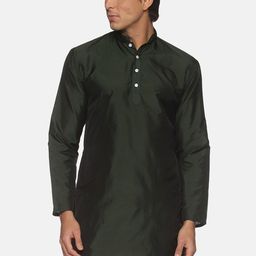 Sethukrishna Men Green Kurta-picture-17