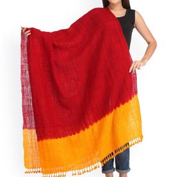 Exotic India Women Fringed Border Shawl-picture-8