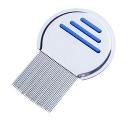 Alexvyan Stainless Steel Reusable Long Teeth All Hair Type Head Lice Comb-picture-0